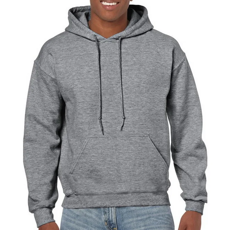 Gildan Heavy Blend Adult Hooded Sweatshirt / Hoodie - Graphite Heather - 2