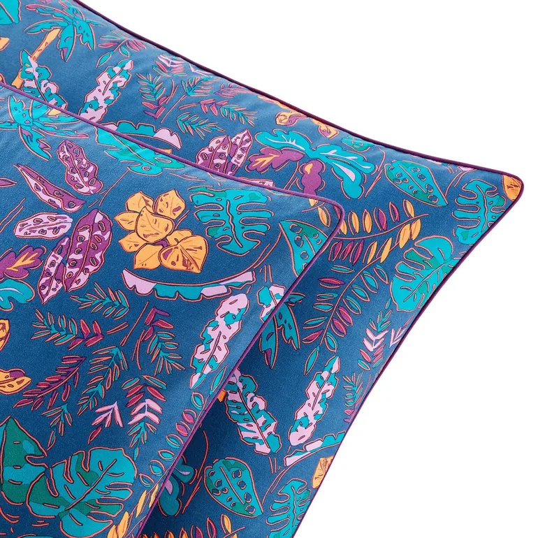 Foliaro Tropical 100% Cotton Pillowcase - 1