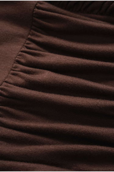 Ruched Long Sleeve Bodysuit product thumbnail 4