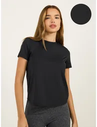 Textured Short Sleeves Top - 1