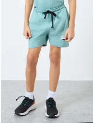 Teens Green Hooded Top and Shorts Set - 4