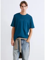 Crew Neck Printed Men's T-Shirt
