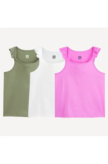 Pack of 3 Vest Tops