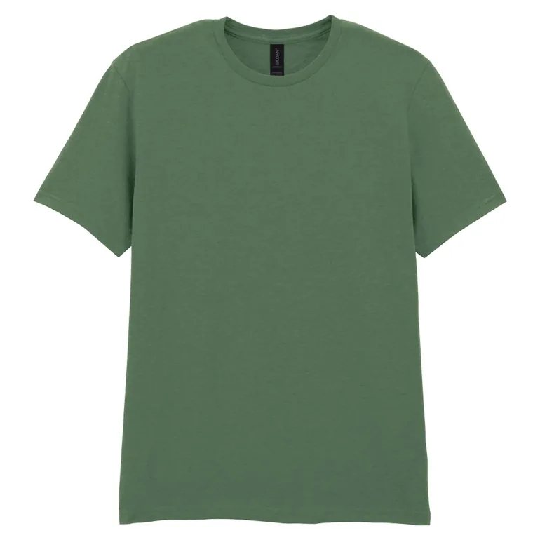 Gildan Mens SoftStyle Ringspun T-Shirt - Military Green