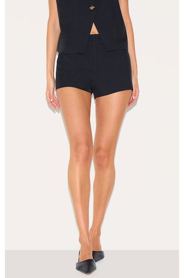 Black Tailored Mini Shorts product thumbnail 2