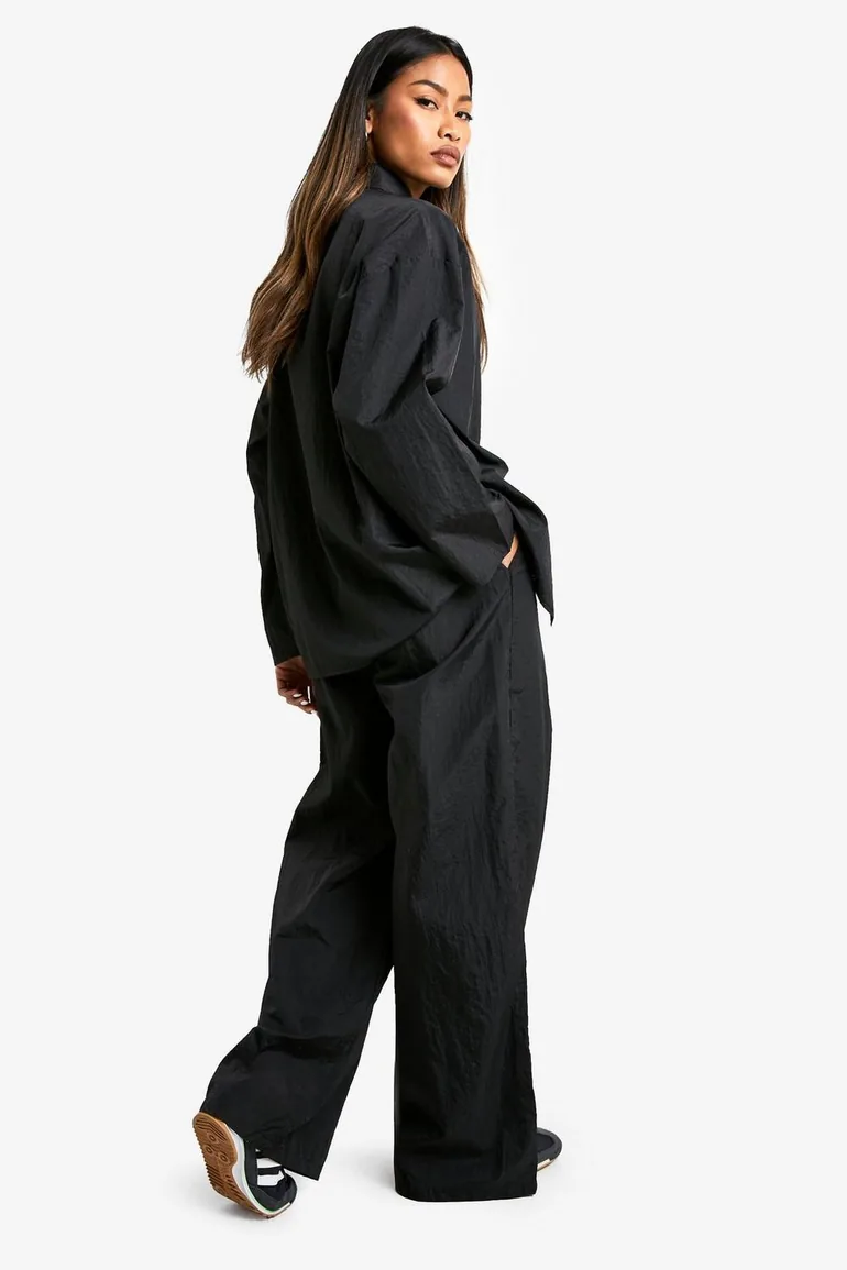 Casual Wide Leg Trousers - 1