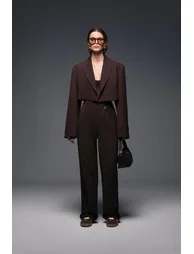 Padded CROP Blazer Jacket