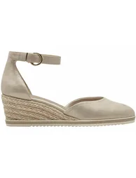 Leather Wedge Sandals