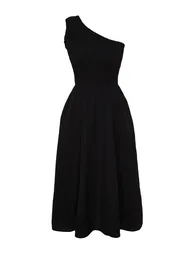 Black Woven Dress - 6