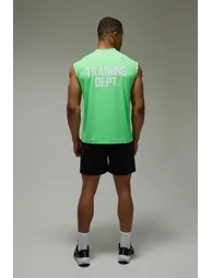 Training Dept Performance Oversized Tank - green - 2