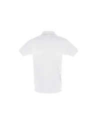SOLS Mens Perfect Pique Short Sleeve Polo Shirt - White - 1