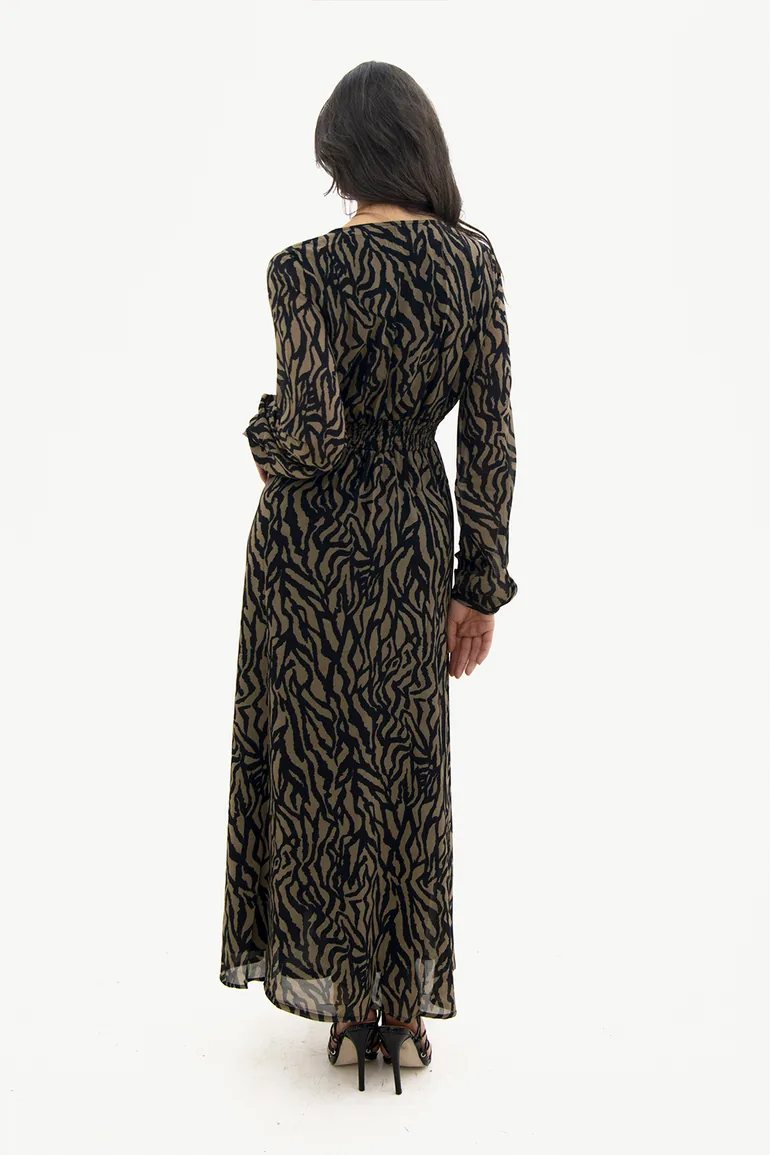 Long multicolored dress - 2