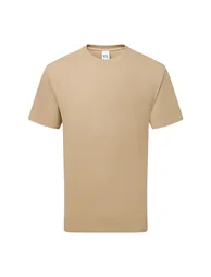 Russell Mens Classic Combed Cotton Heavyweight T-Shirt - Tan