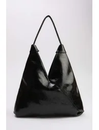 Black Maxi Size Women's Shoulder Bag
