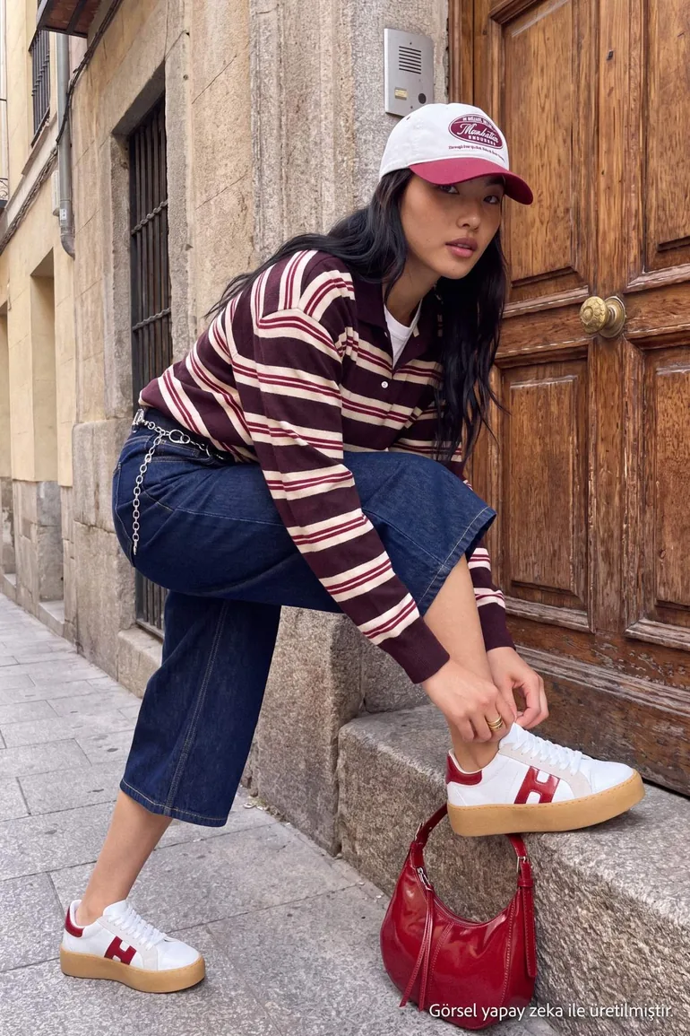 White Suede Women's Retro Sneakers - 8