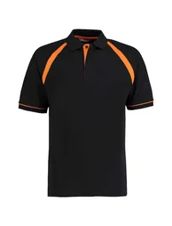 Kustom Kit Mens Oak Hill Polo Shirt - Black