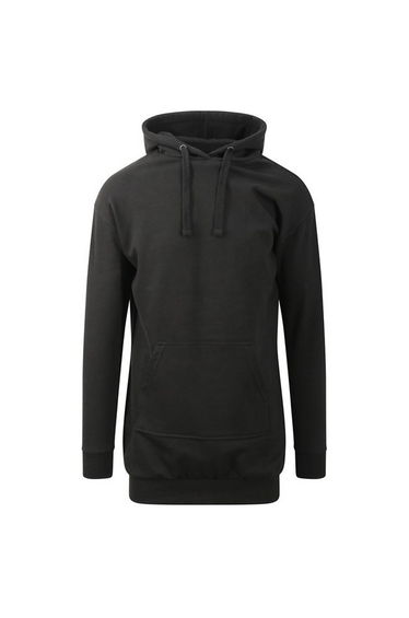Awdis Womens/Ladies Hoodie Dress - Jet Black