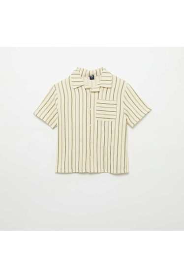 Striped shirt BEIGE