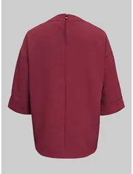 Long Sleeves Loose Solid Color Round-Neck Hoodies&Sweatshirt Tops - 7