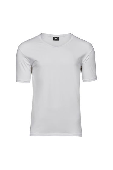 Tee Jays Mens Stretch T-Shirt - White