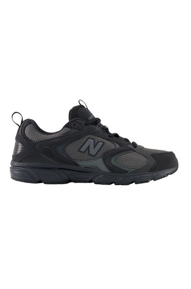 New Balance Mens 408 V1 Low Cut Trainers - Black/Grey