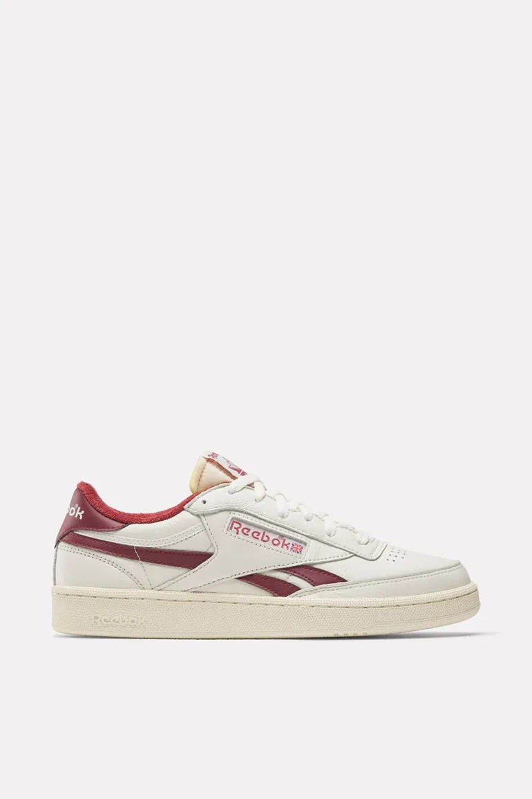 Club C Revenge Vintage Trainers Chalk/Burgundy