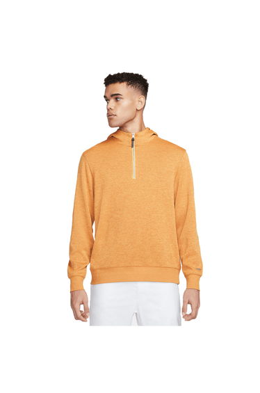 Nike Mens Dri-FIT Golf Hoodie - Monarch/Laser Orange/Brushed Silver