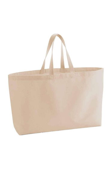Westford Mill Canvas Oversized Tote Bag - Peach