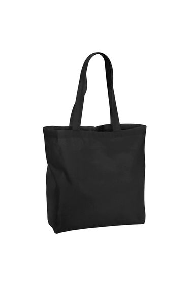 Westford Mill Recycled Cotton Tote Bag - Black