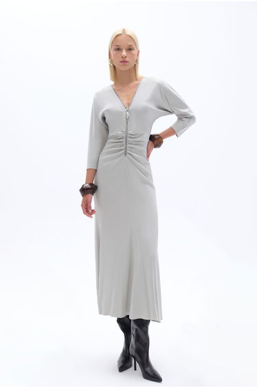 Draped Detail Dress