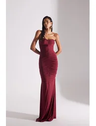 Adeline Strapless Fish Dress