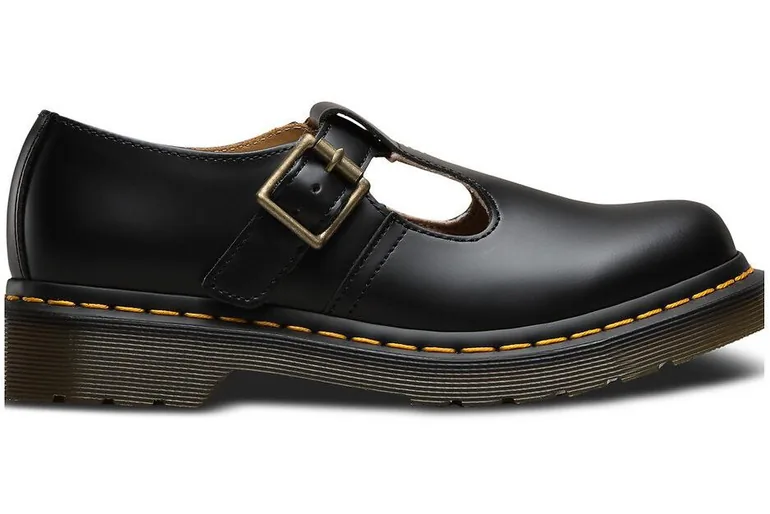 Polley Buckle Leather Sandals - 1