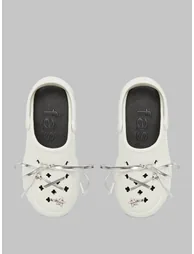 Yellow Beige Comfort Slides - 5