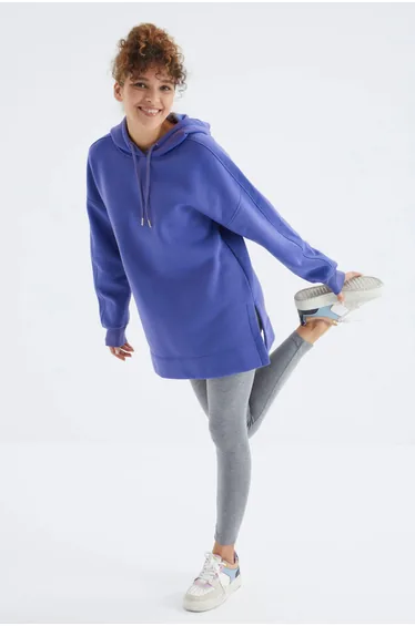 TOMMY Oversized Hooded Sweatshirt With Pocket