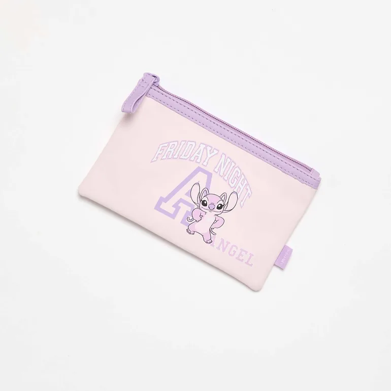 'Stitch' 'Disney' Pencil Case PINK - 4