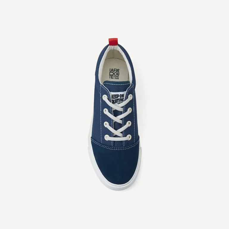 Kids Canvas Trainers with Elasticated Laces - 2