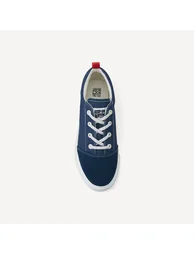 Kids Canvas Trainers with Elasticated Laces - 2