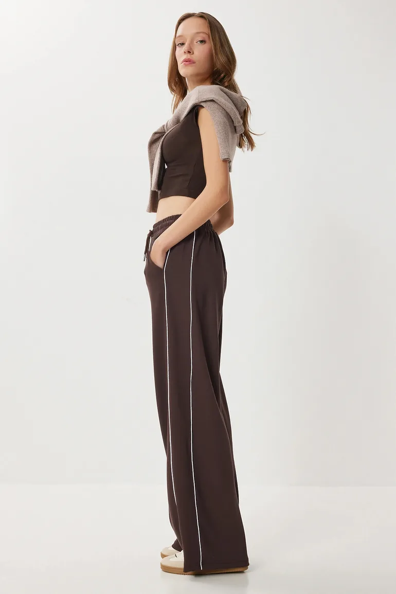 ISTANBUL Regular Fit Cotton Knit Sweatpants - 1