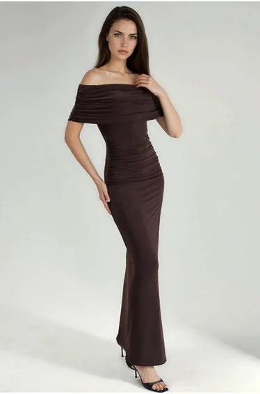Strapless Maxi Bodycon Dress