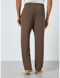 Men Textured Pyjama With Drawstring - 3