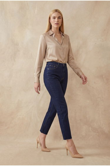 MY FASHION High Waist Skinny Leg Denim Pants product thumbnail 2