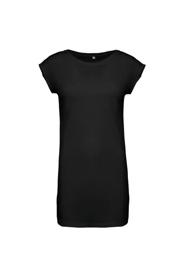 Kariban Womens/Ladies T-Shirt Dress - Black