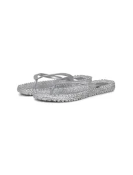 Cheerful Glitter Flip Flop SIlver - 2