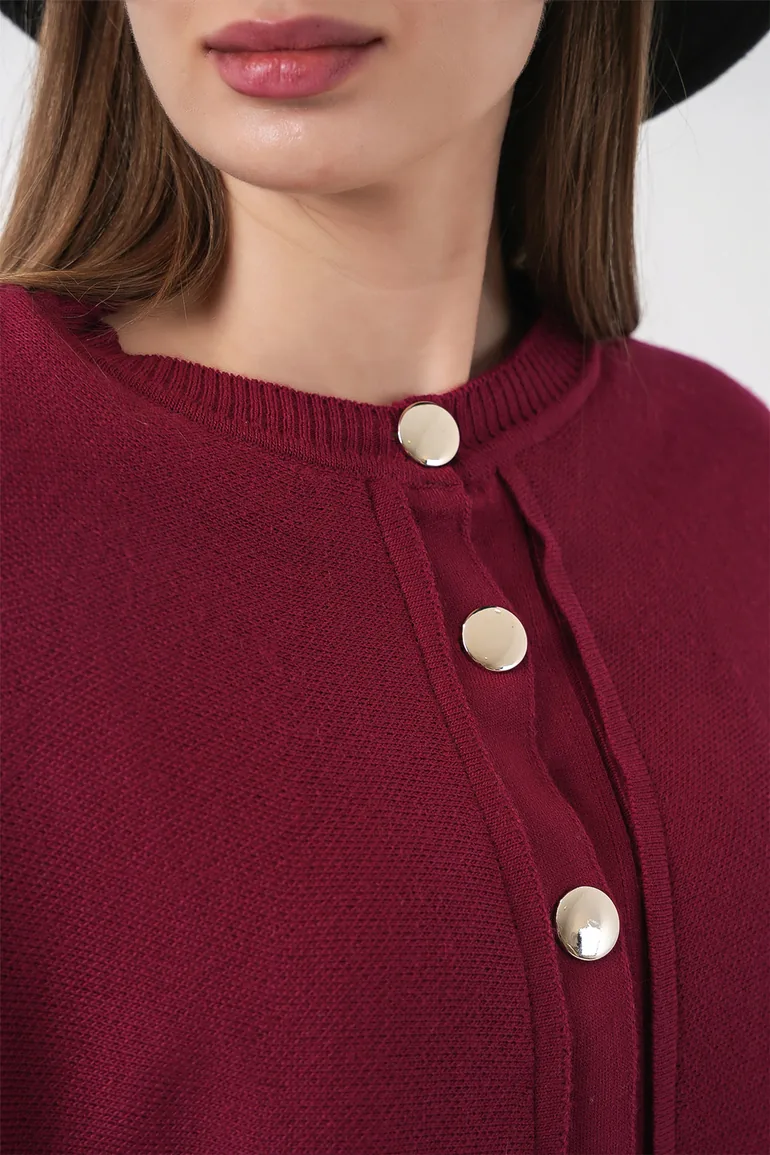 BDART Ribbed Textured Long Sleeve Button-Up Cardigan - 5