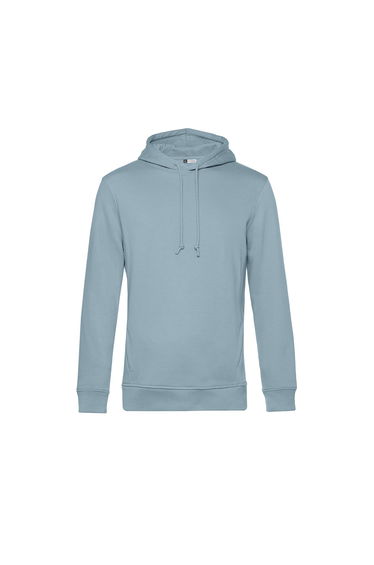B&C Mens Organic Hoodie - Fogle Blue