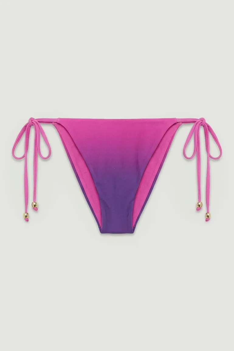 Ombre Tie Side Bikini Bottom
