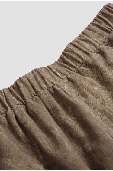 High Waist Washed Trousers product thumbnail 3