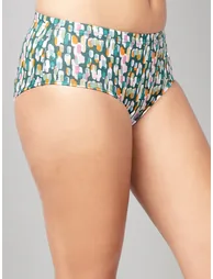 Pack of 3-Mid Hipster Bikini with Inner Elastic - Cotton - 3