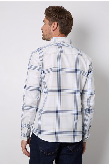Natural Check Long Sleeve Shirt product thumbnail 3