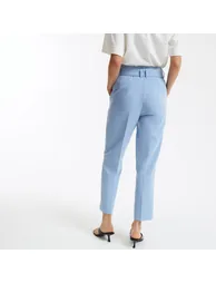 Belted Cigarette Trousers - 3